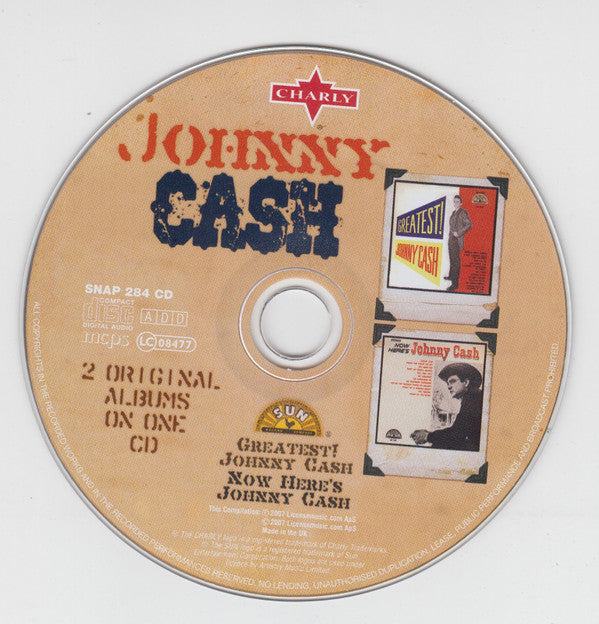 Buy Johnny Cash : Greatest / Now Here's Johnny Cash (CD, Album