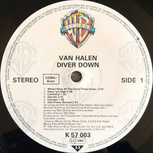 Van Halen : Diver Down (LP, Album, RE)