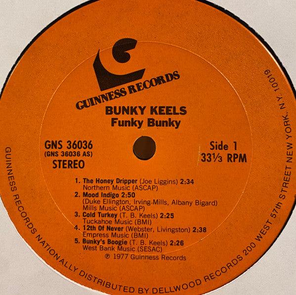 Bunky Keels : Funky Bunky (LP, Album)