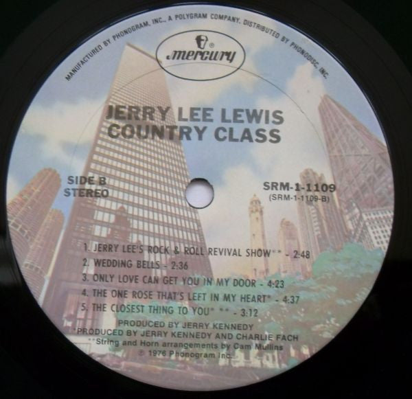 Jerry Lee Lewis : Country Class (LP, Album)