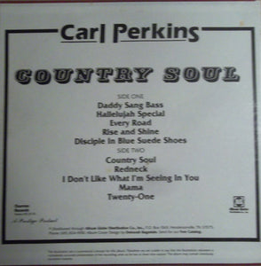 Carl Perkins : Country Soul (LP, Album)