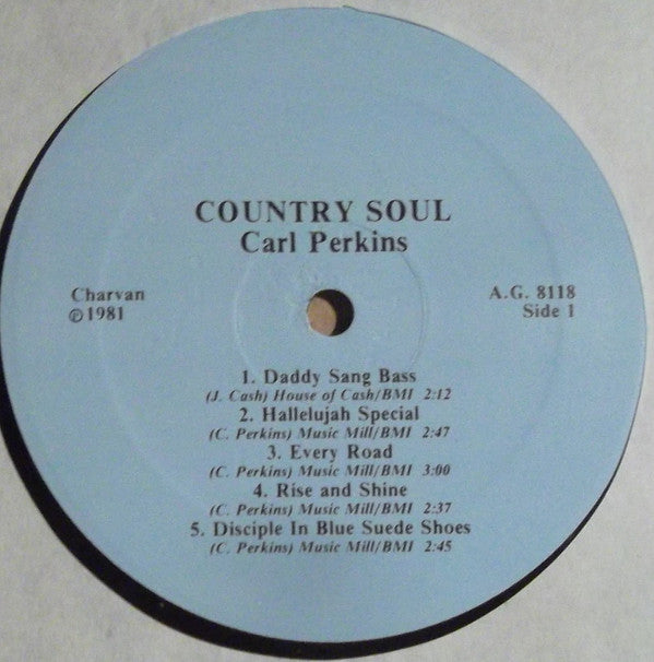 Carl Perkins : Country Soul (LP, Album)
