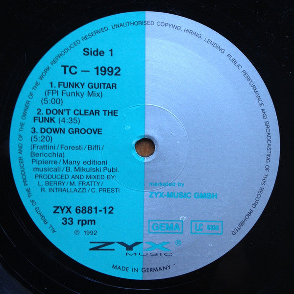 TC - 1992* : Funky Guitar (12")