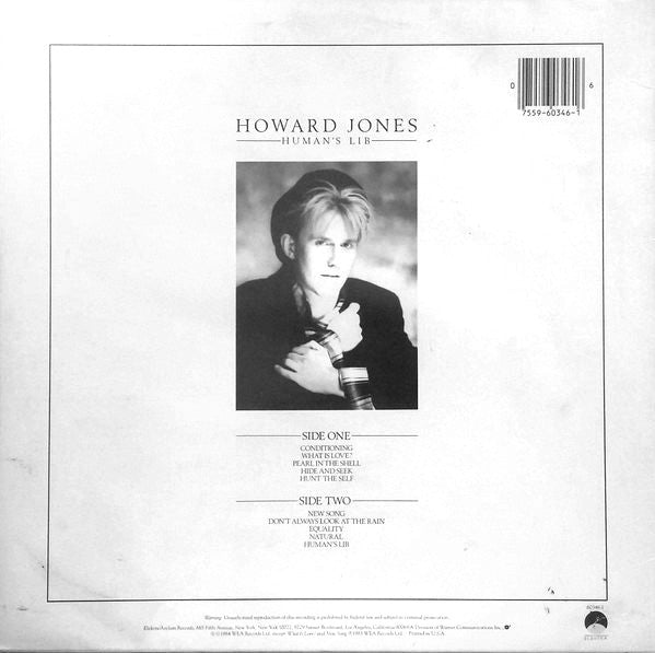 Howard Jones : Human's Lib (LP, Album, SRC)