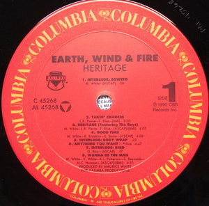 Earth, Wind & Fire : Heritage (LP, Album)