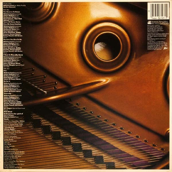 Webster Lewis 8 For The 80's (紙ジャケ・帯付き) 930587-