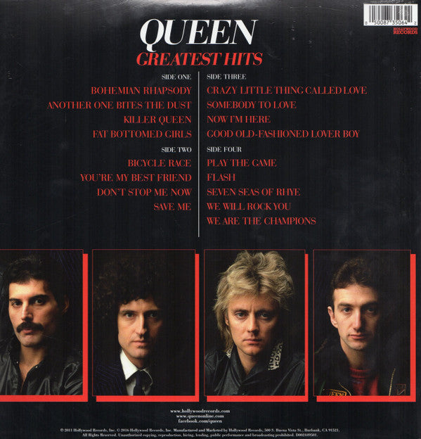 Queen : Greatest Hits (2xLP, Comp, RE, 180)