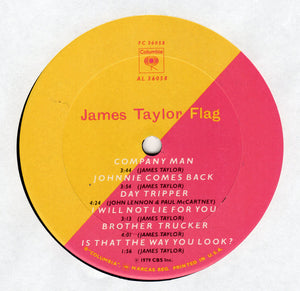 James Taylor (2) : Flag (LP, Album, Ter)