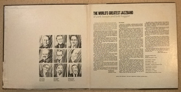 The World's Greatest JazzBand Of Yank Lawson & Bob Haggard* Special Guest Bobby Hackett With Vic Dickenson, Bud Freeman, Eddie Hubble, Gus Johnson Jr.*, Ralph Sutton (2) And Bob Wilber : In Concert: Vol. 1 - Massey Hall (LP, Album, Gat)