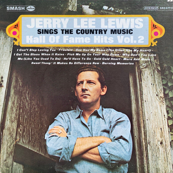 Jerry Lee Lewis : Sings The Country Music Hall Of Fame Hits Vol. 2 (LP)