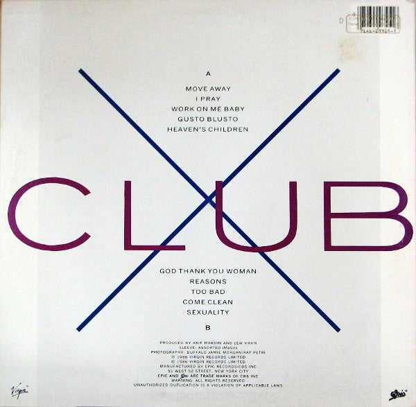 Culture Club : From Luxury To Heartache (LP, Album, Pit)