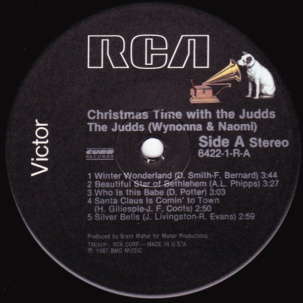 The Judds : Christmas Time With The Judds (LP, Album, RCA)