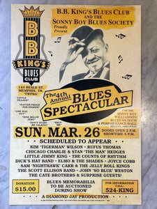 B.B.King Blues Club-Poster