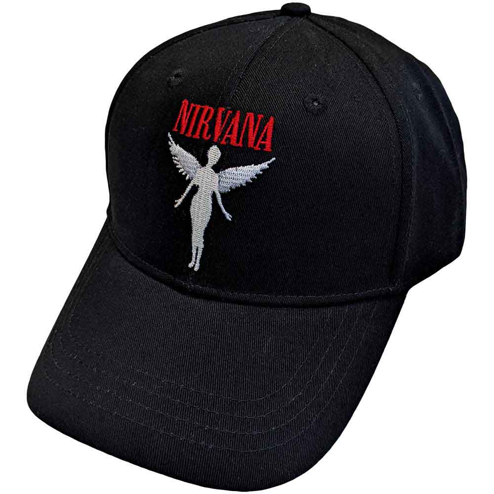 Nirvana Unisex Baseball Cap: Angelic (Black
