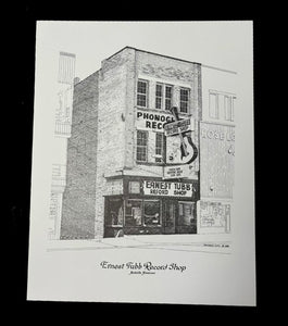 Print - Ernest Tubb Record Shop