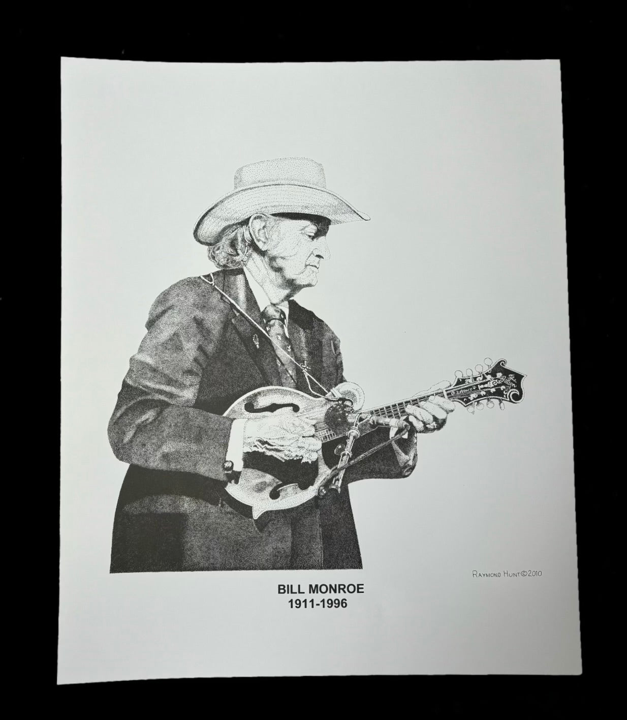 Print - Bill Monroe