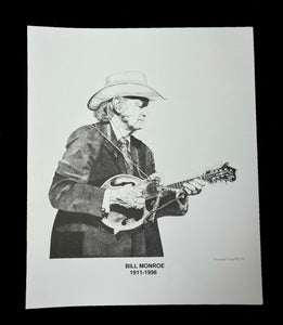 Print - Bill Monroe