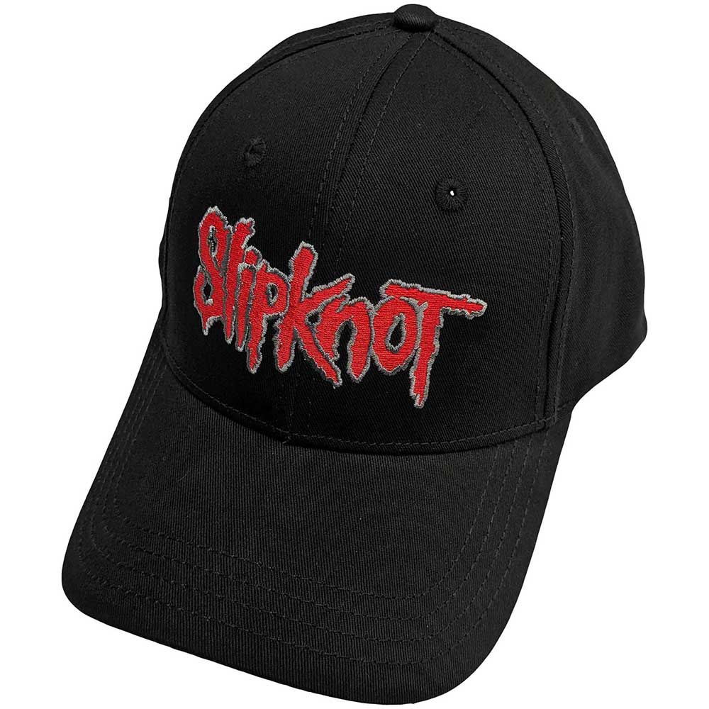 Slipknot Unisex Baseball Cap: Text Logo (Black)