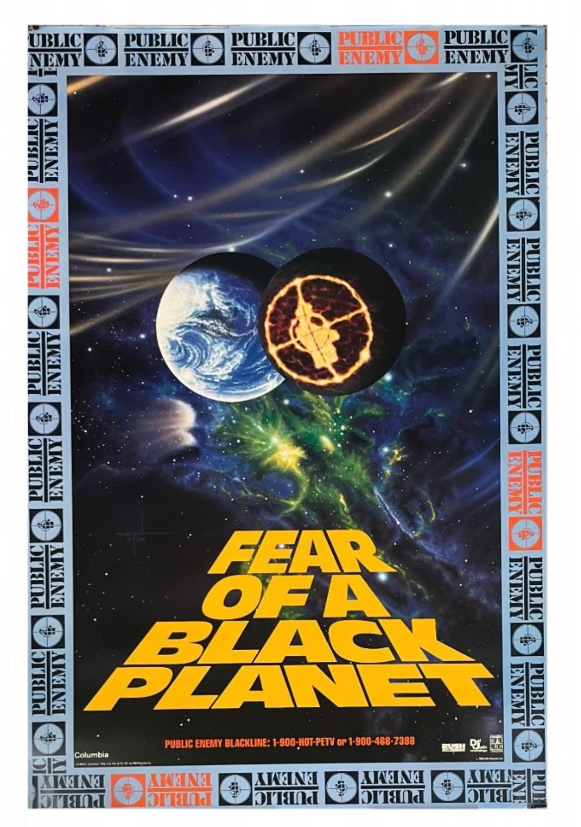 Public Enemy -Far of a Black Planet Poster