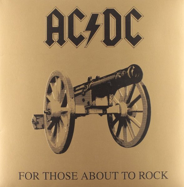AC/DC : For Those About To Rock (We Salute You) (LP, Album)