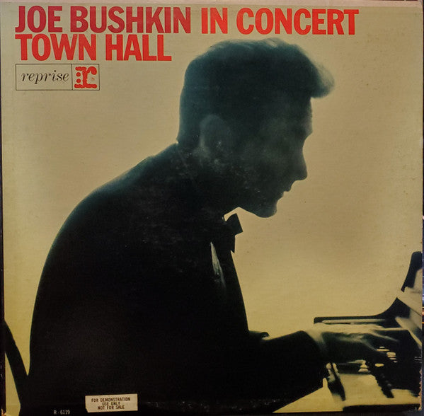 Joe Bushkin : In Concert, Town Hall (LP, Album, Mono, Promo)