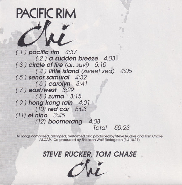 Chi (13) : Pacific Rim (CD, Album)