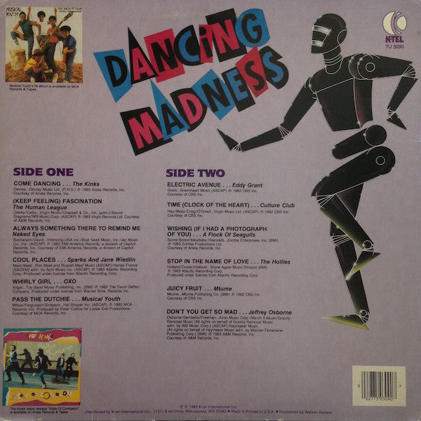 Various : Dancing Madness (LP, Comp, 81 )