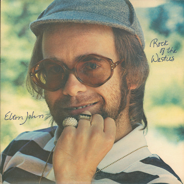Elton John : Rock Of The Westies (LP, Album, Pin)