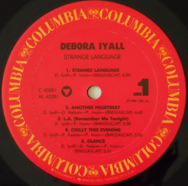 Debora Iyall : Strange Language (LP, Album)
