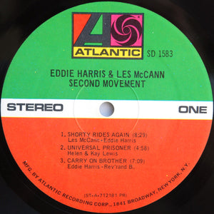 Eddie Harris & Les McCann : Second Movement (LP, Album, PR )