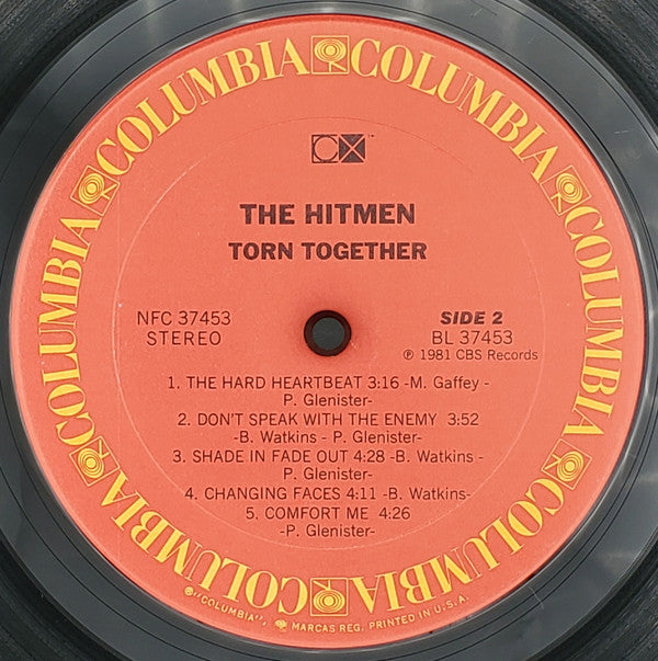 The Hitmen (6) : Torn Together (LP, Album, Ter)