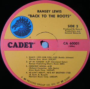 Ramsey Lewis : Back To The Roots (LP, Album)