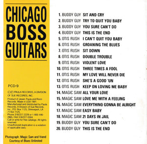 Various : Chicago Boss Guitars (CD, Comp)