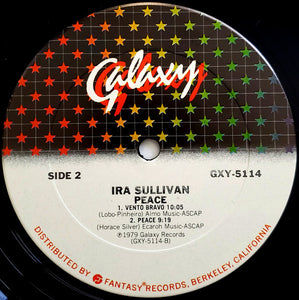 Ira Sullivan : Peace (LP, Album)