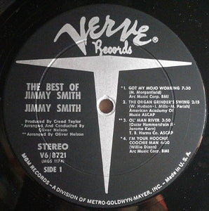 Jimmy Smith : The Best Of Jimmy Smith (LP, Comp, MGM)