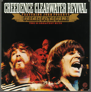 Creedence Clearwater Revival Featuring John Fogerty : Chronicle - The 20 Greatest Hits (2xLP, Comp, RE, Pur)