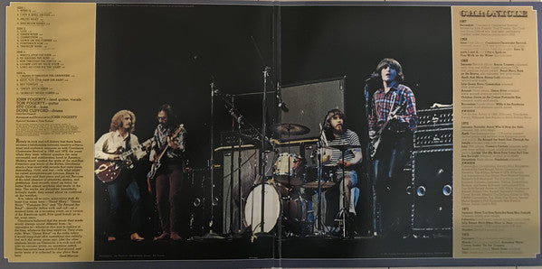 Creedence Clearwater Revival Featuring John Fogerty : Chronicle - The 20 Greatest Hits (2xLP, Comp, RE, Pur)