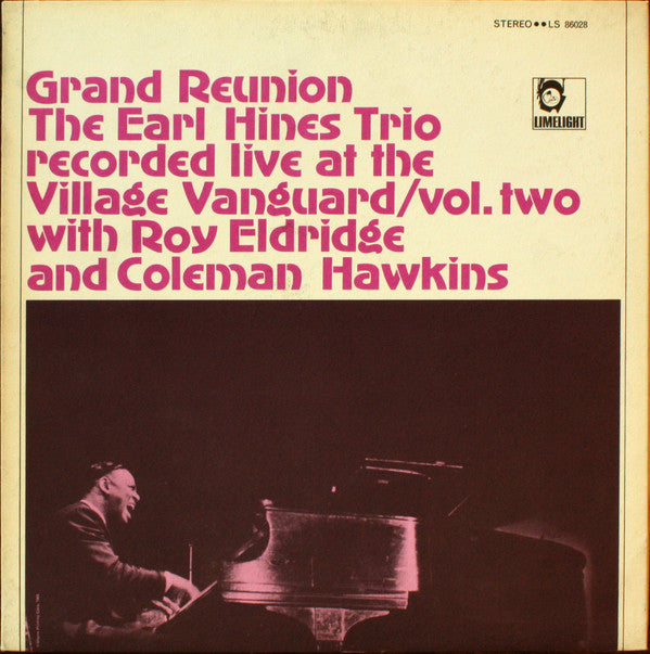 The Earl Hines Trio : Grand Reunion Vol. Two (LP, Album, Gat)