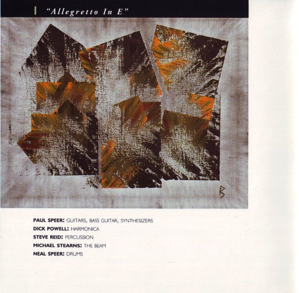 Paul Speer : Collection 991: Music + Art (CD, Album)