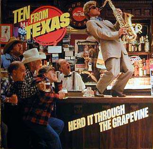 Various : Ten From Texas: Herd It Through The Grapevine (LP, Comp)