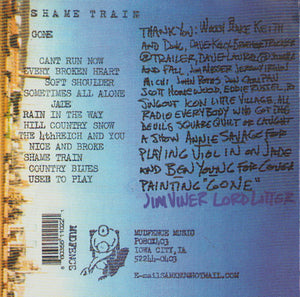 Shame Train : Gone (CD, Album)