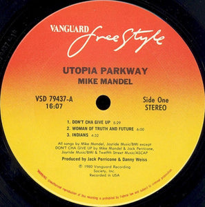 Mike Mandel : Utopia Parkway (LP, Album)