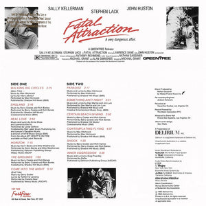 Various : Fatal Attraction (Original Motion Picture Soundtrack) (LP, Promo)