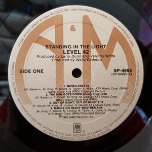 Level 42 : Standing In The Light (LP, Album)