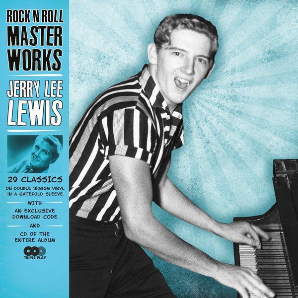 Jerry Lee Lewis : Rock'n'Roll Master Works (2xLP, Comp, RM + CD)