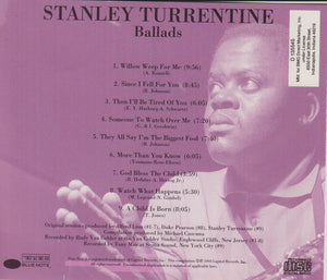 Stanley Turrentine : Ballads (CD, Comp, Club)