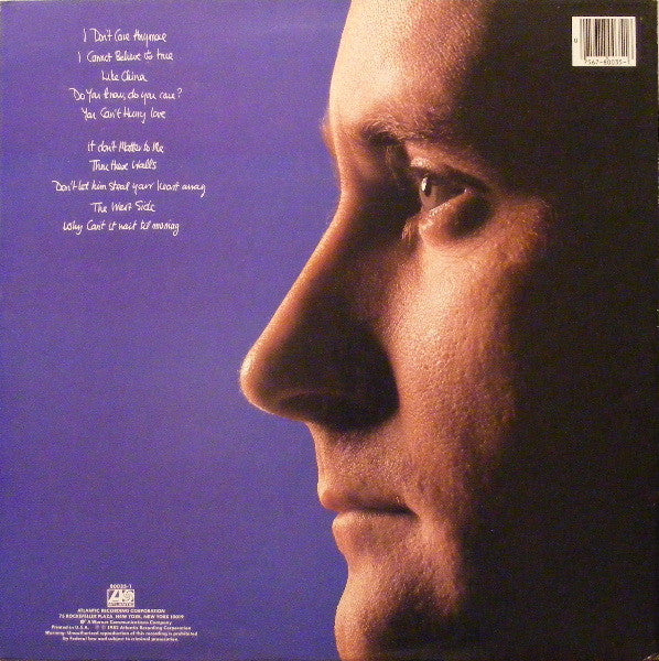 Phil Collins : Hello, I Must Be Going! (LP, Album, Gat)