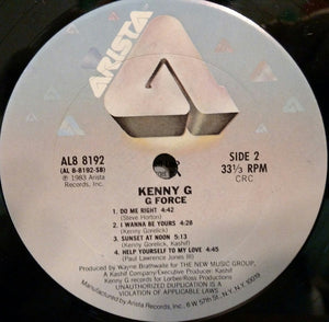 Kenny G (2) : G Force (LP, Album)