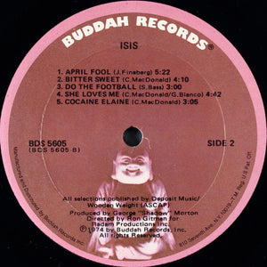 Isis (7) : Isis (LP, Album, Son)