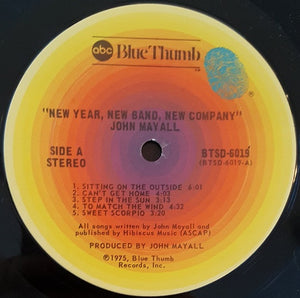 John Mayall : New Year, New Band, New Company (LP, Album, Pit)
